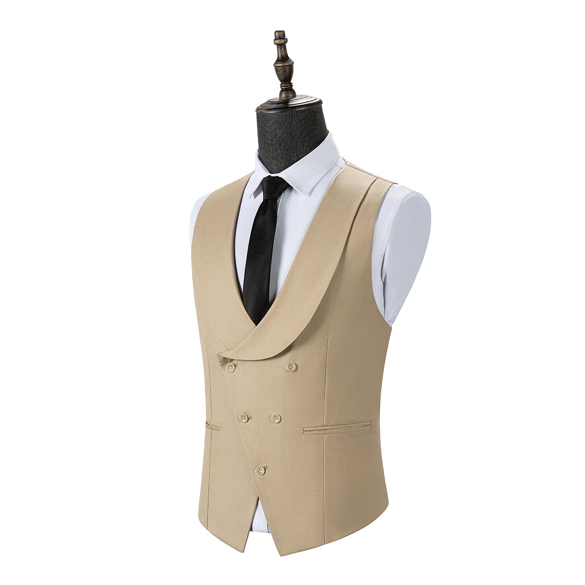 Bllmen Champagne 3 Pieces Mens Suit Notch Lapel Tuxedos ST011