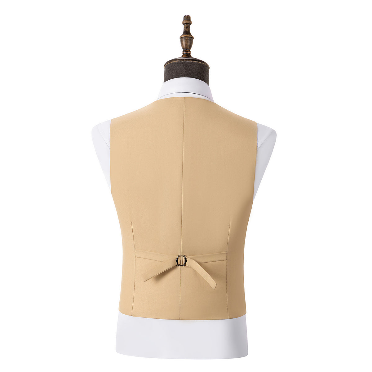 Bllmen Champagne 3 Pieces Mens Suit Shawl Lapel Tuxedos ST004