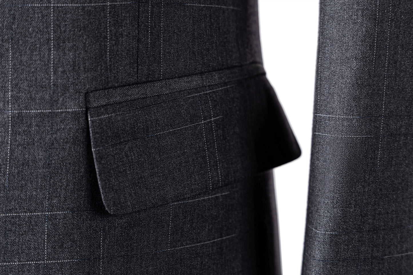 Bllmen Grey 3 Pieces Mens Suit Peak Lapel Tuxedos ST019