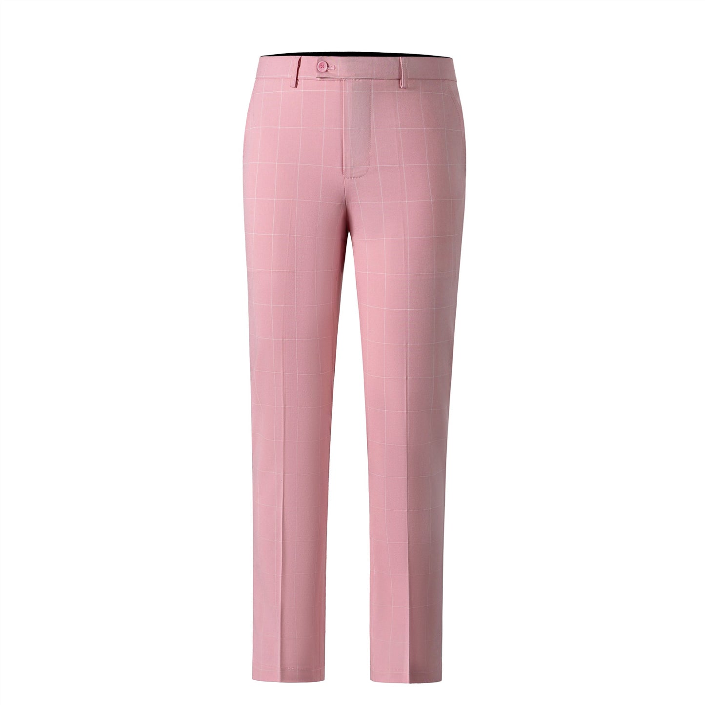 Bllmen Pink 3 Pieces Mens Suit Peak Lapel Tuxedos ST017