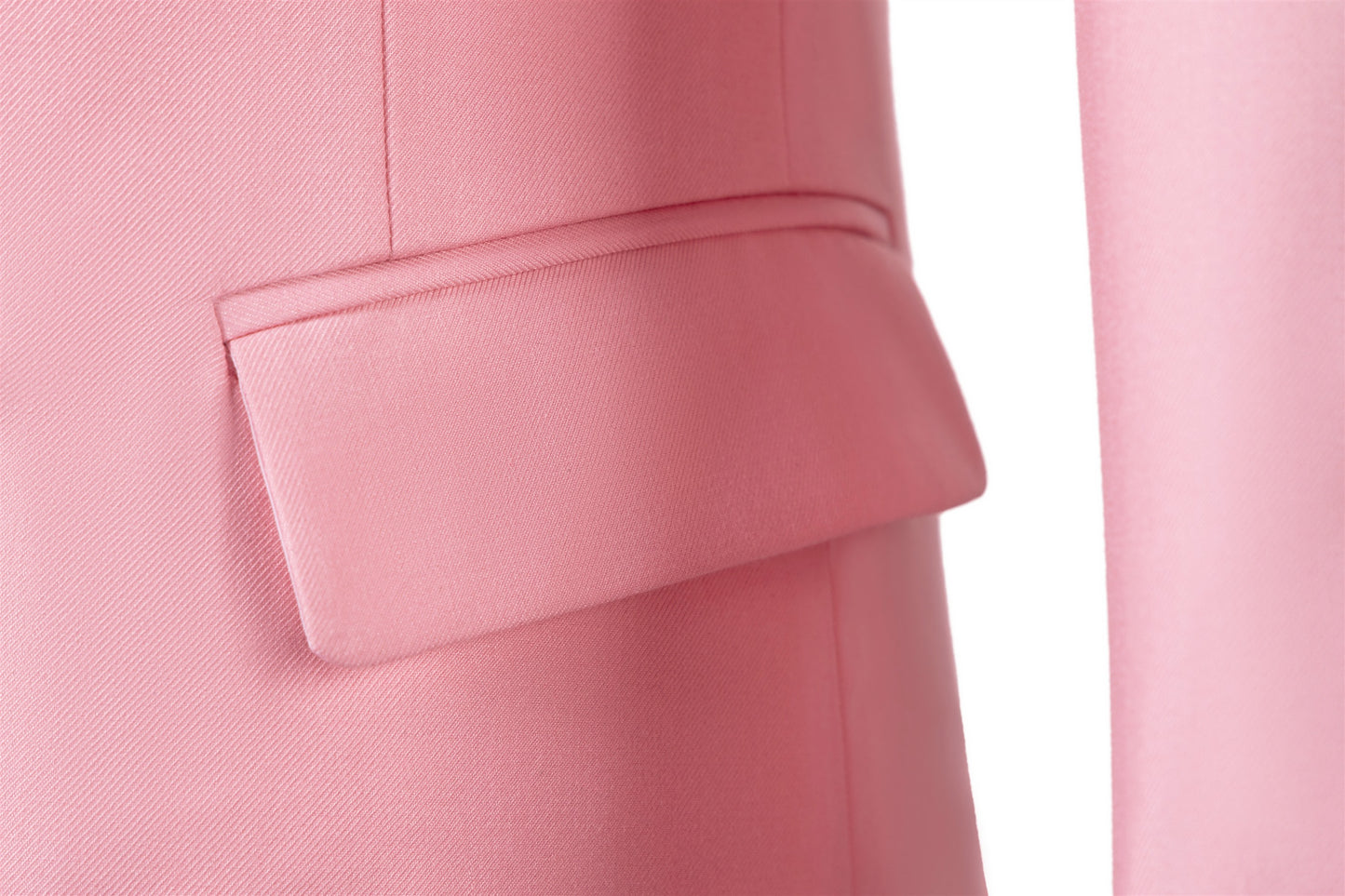 Bllmen Pink 2 Pieces Mens Suit Notch Lapel Tuxedos ST014