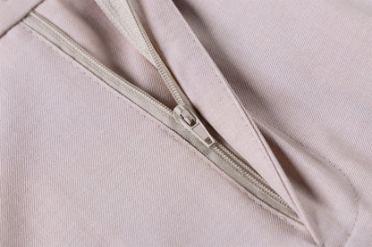 Bllmen Beige 2 Pieces Solid Peak Lapel Men's Suit ST002-1