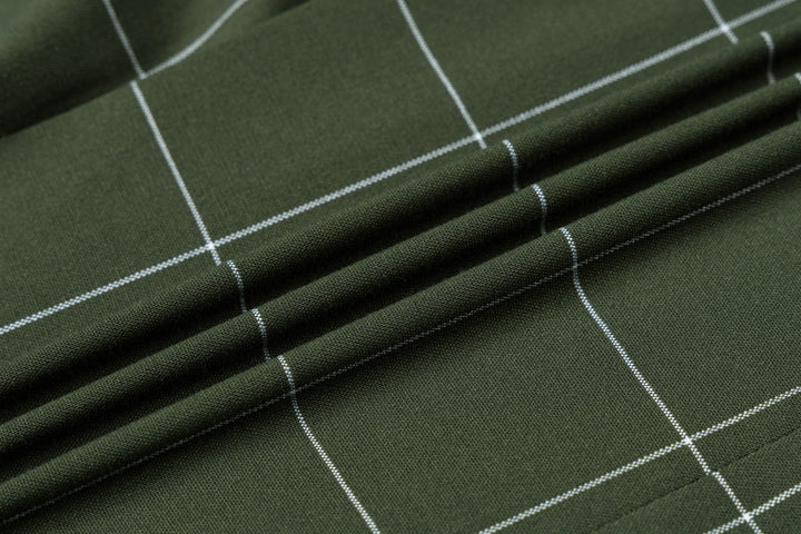 Bllmen Olive Green 3 Pieces Mens Suit Peak Lapel Tuxedos ST017