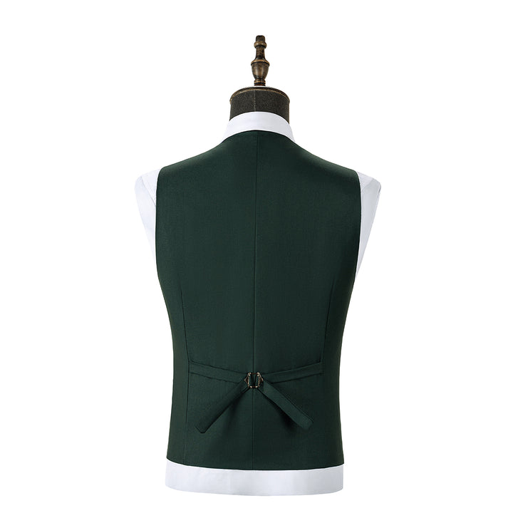 Bllmen Hunt Green 3 Pieces Mens Suit Notch Lapel Tuxedos ST011