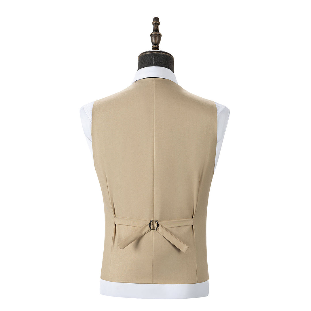 Bllmen Champagne 3 Pieces Mens Suit Notch Lapel Tuxedos ST011