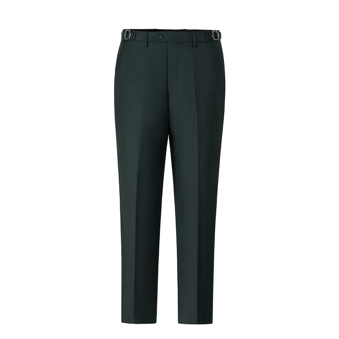 Bllmen Hunt Green 3 Pieces Mens Suit Notch Lapel Tuxedos ST011