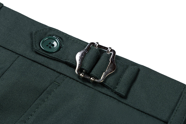 Bllmen Hunt Green 3 Pieces Mens Suit Notch Lapel Tuxedos ST011