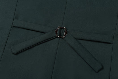 Bllmen Hunt Green 3 Pieces Mens Suit Notch Lapel Tuxedos ST011