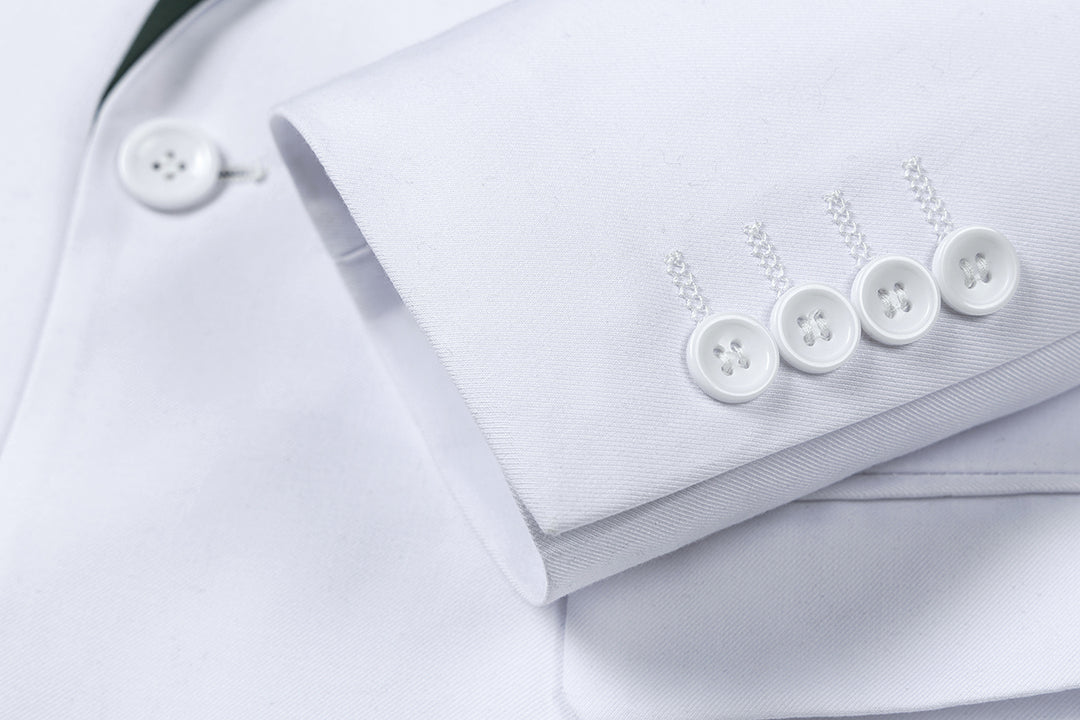 Bllmen Hunt Green 3 Pieces Mens Suit Notch Lapel Tuxedos ST011