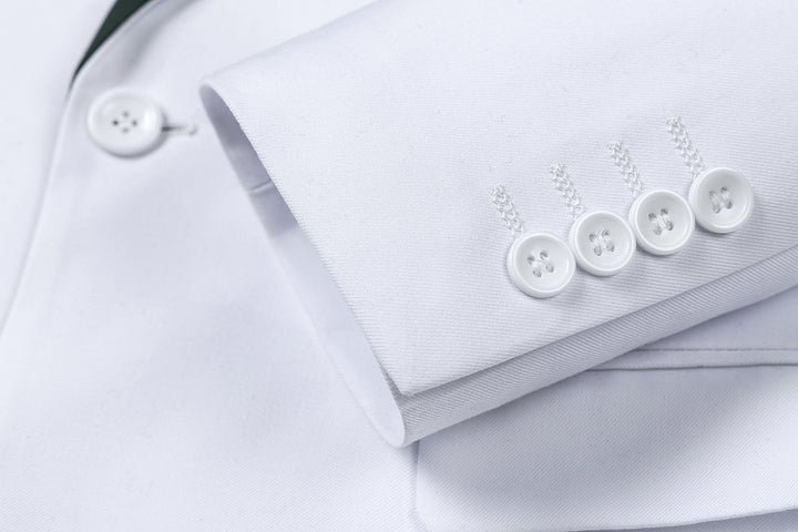 Bllmen Hunt Green 3 Pieces Mens Suit Notch Lapel Tuxedos ST011