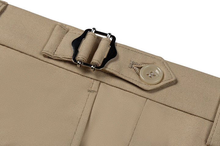 Bllmen Champagne 3 Pieces Mens Suit Notch Lapel Tuxedos ST011