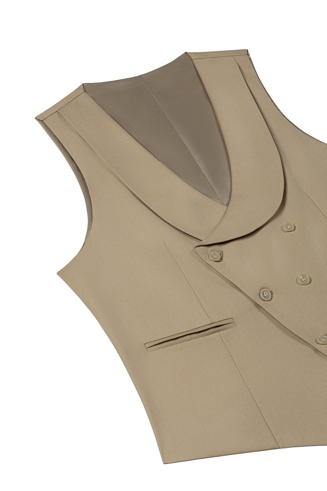 Bllmen Champagne 3 Pieces Mens Suit Notch Lapel Tuxedos ST011