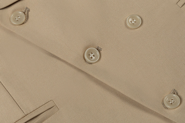 Bllmen Champagne 3 Pieces Mens Suit Notch Lapel Tuxedos ST011