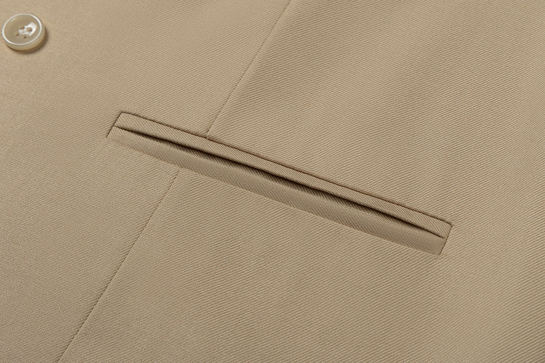 Bllmen Champagne 3 Pieces Mens Suit Notch Lapel Tuxedos ST011