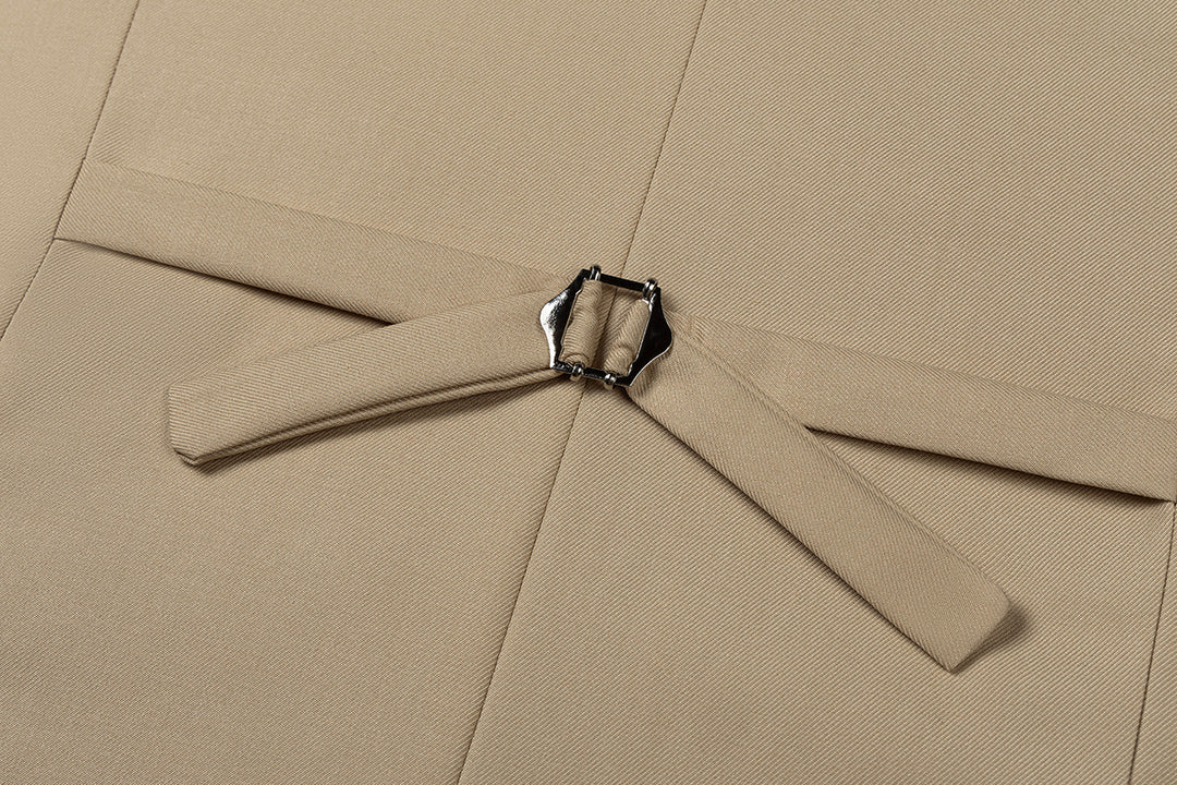 Bllmen Champagne 3 Pieces Mens Suit Notch Lapel Tuxedos ST011