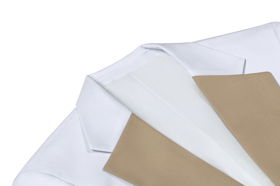 Bllmen Champagne 3 Pieces Mens Suit Notch Lapel Tuxedos ST011