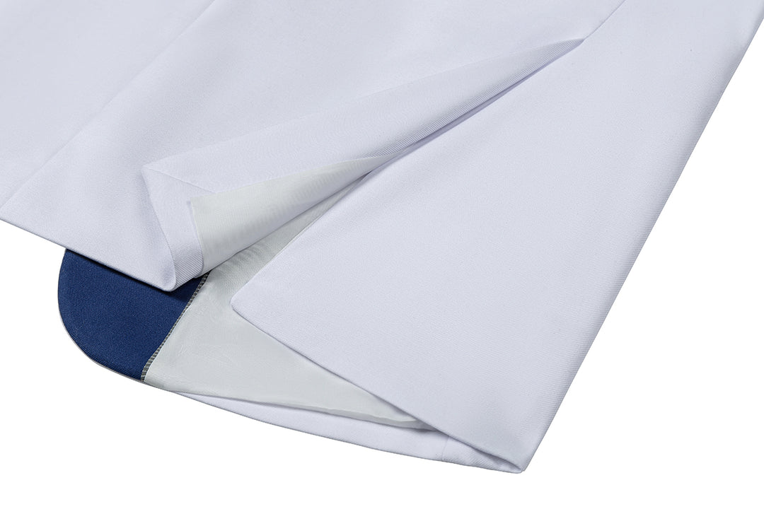 Bllmen Royal Blue 3 Pieces Mens Suit Notch Lapel Tuxedos ST011