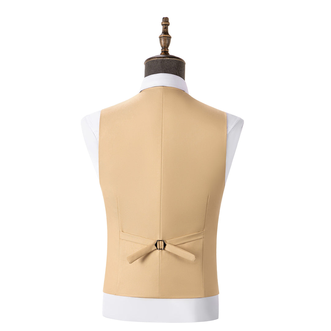 Bllmen Champagne Men's Suits 3 Pieces Notch Lapel Tuxedos ST001