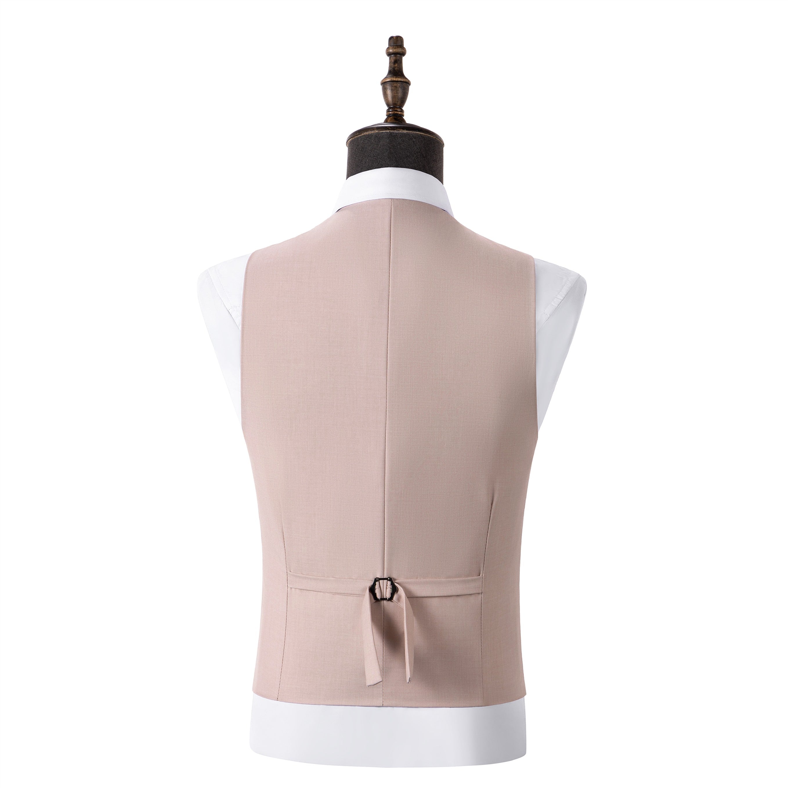 Bllmen Beige 3 Pieces Mens Suit Notch Lapel Tuxedos ST003