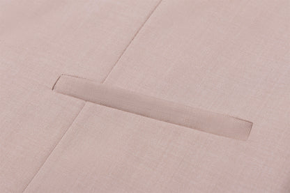 Bllmen Beige 3 Pieces Mens Suit Notch Lapel Tuxedos ST003