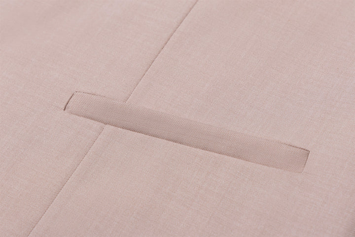 Bllmen Beige 3 Pieces Mens Suit Notch Lapel Tuxedos ST003