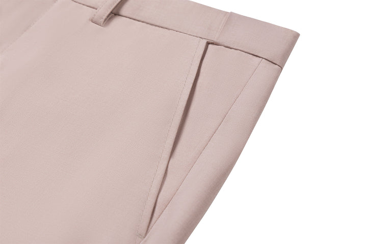 Bllmen Beige 3 Pieces Mens Suit Notch Lapel Tuxedos ST003