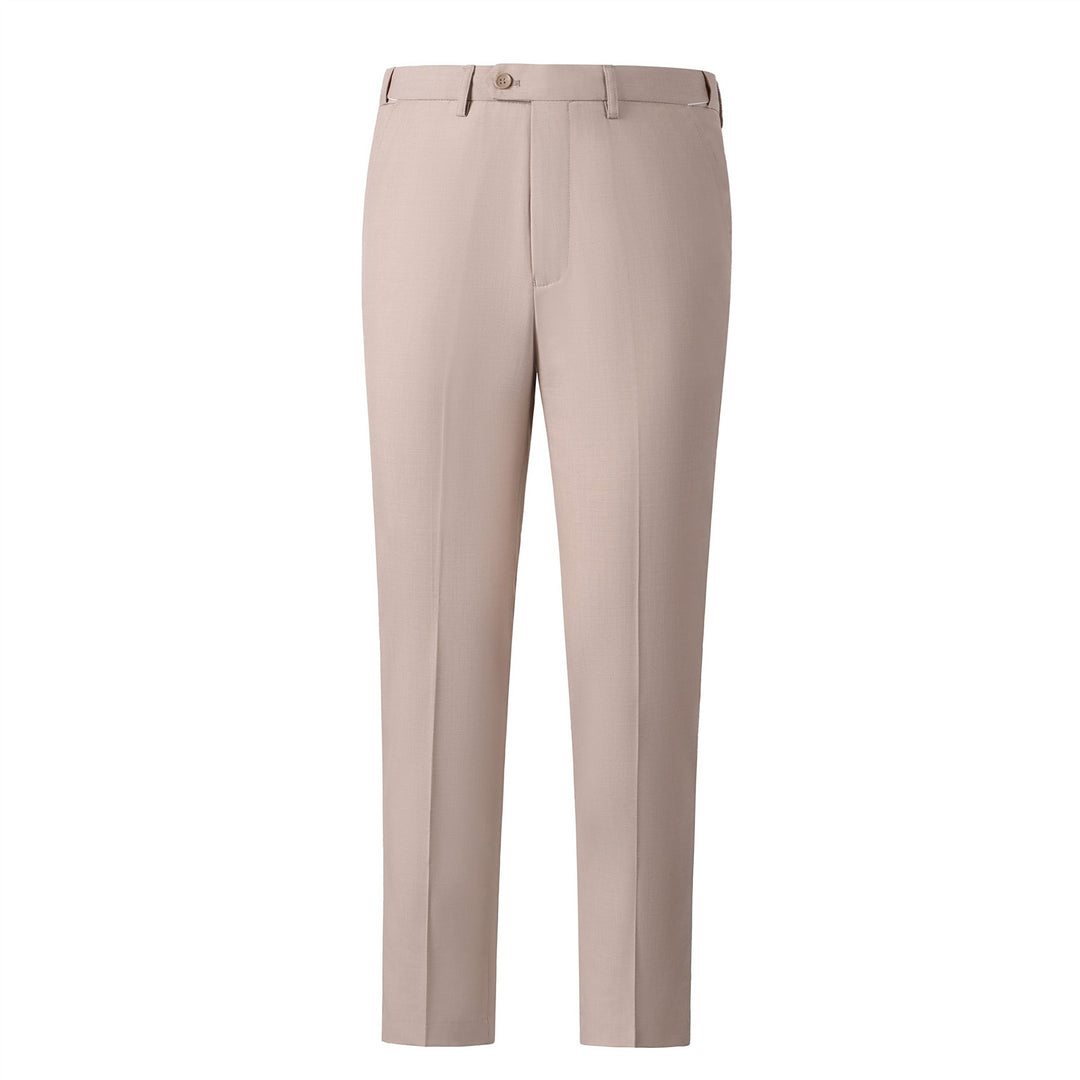 Bllmen Beige 3 Pieces Mens Suit Notch Lapel Tuxedos ST003