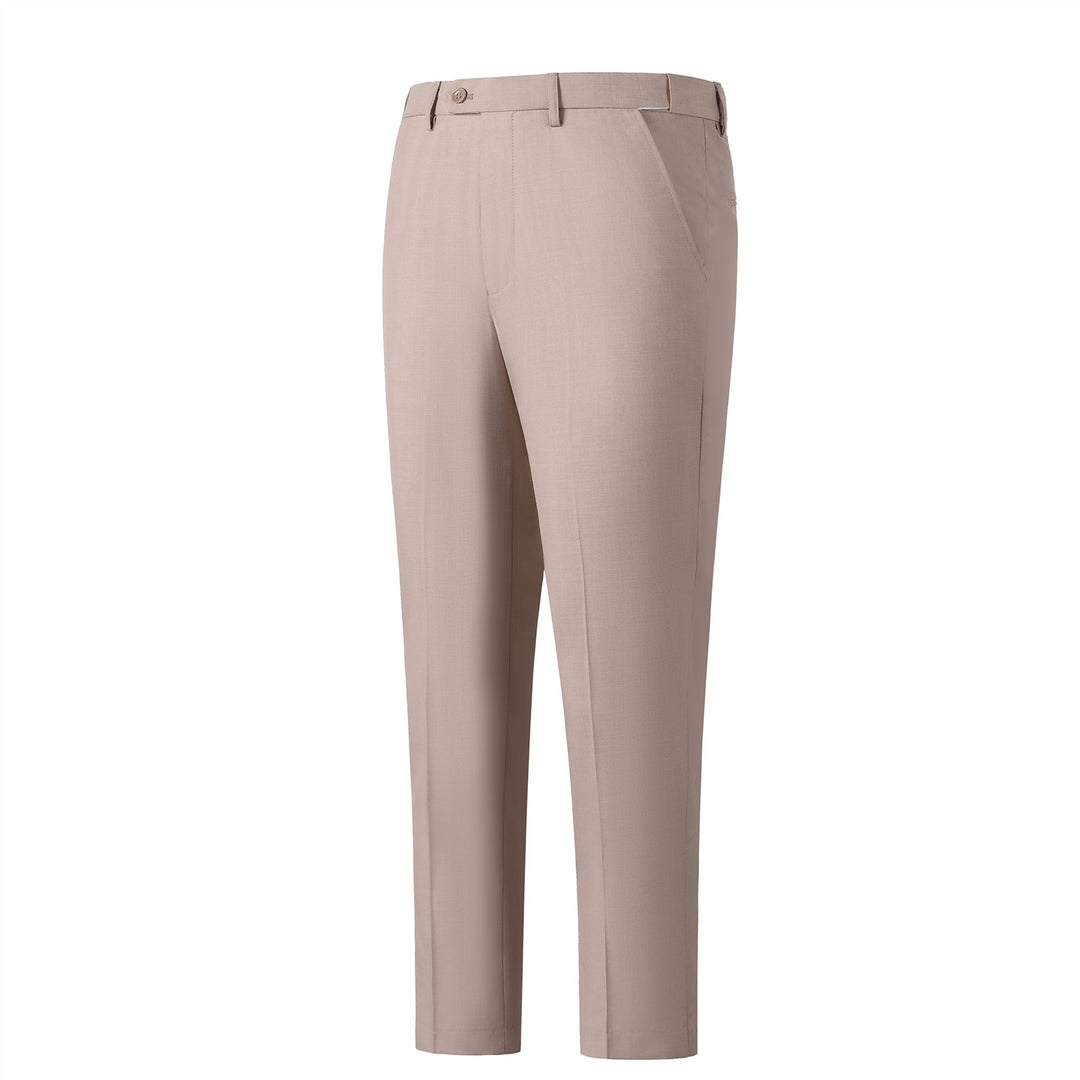 Bllmen Beige 3 Pieces Mens Suit Notch Lapel Tuxedos ST003