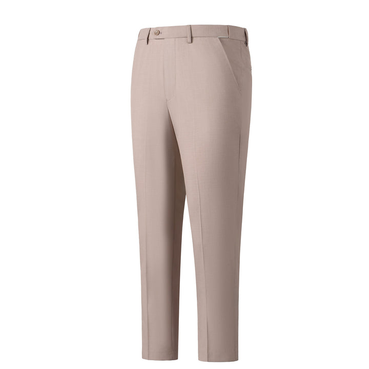 Bllmen Beige 3 Pieces Mens Suit Notch Lapel Tuxedos ST003