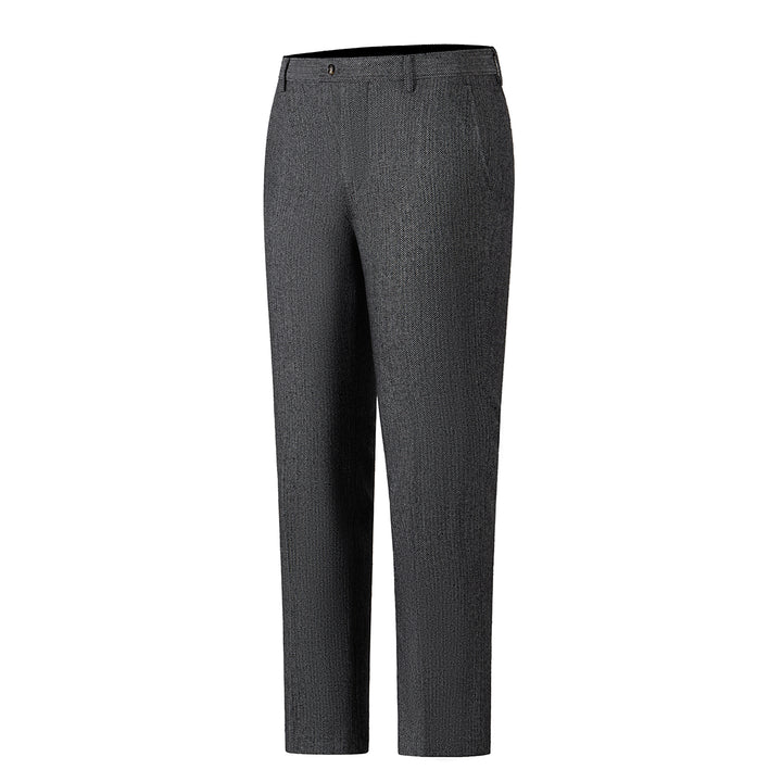 Bllmen Grey 3 Pieces Mens Suit Notch Lapel Tuxedos ST008