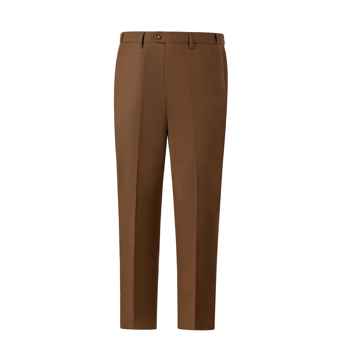 Bllmen Brown 3 Pieces Mens Suit Notch Lapel Tuxedos ST006