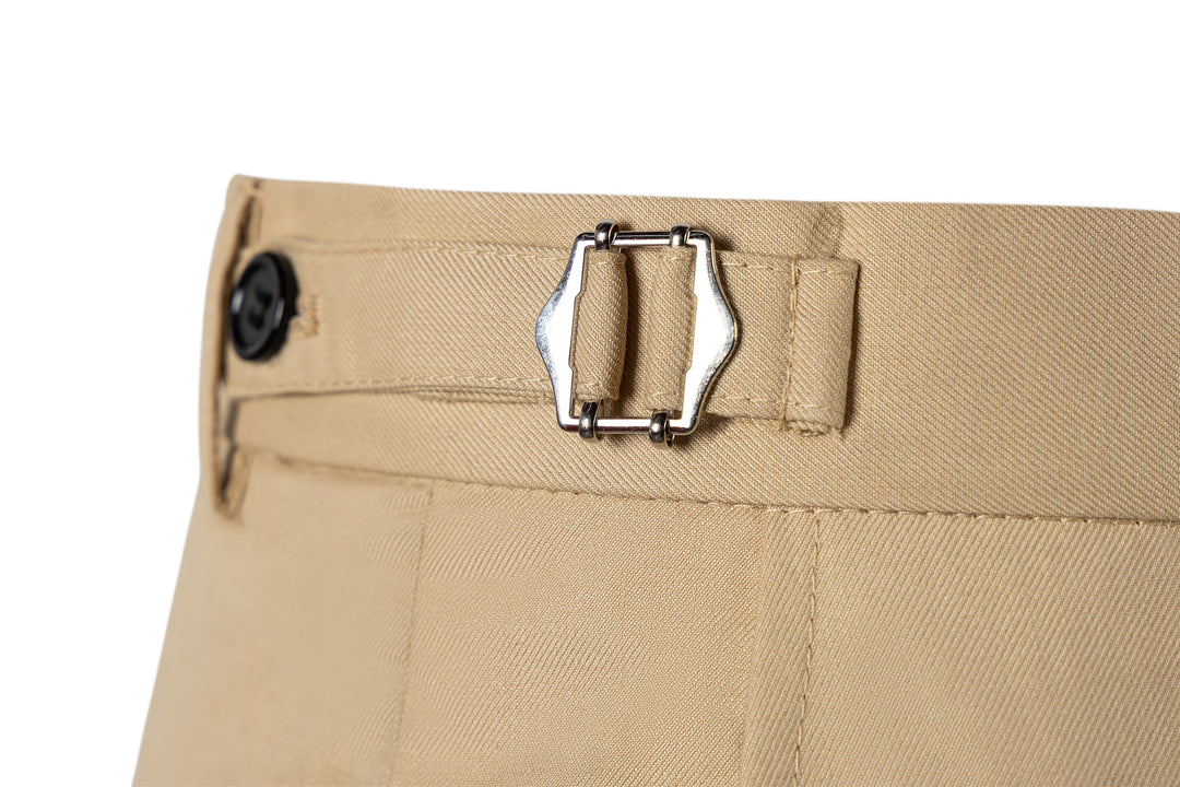 Bllmen Champagne Men's Suits 3 Pieces Notch Lapel Tuxedos ST001