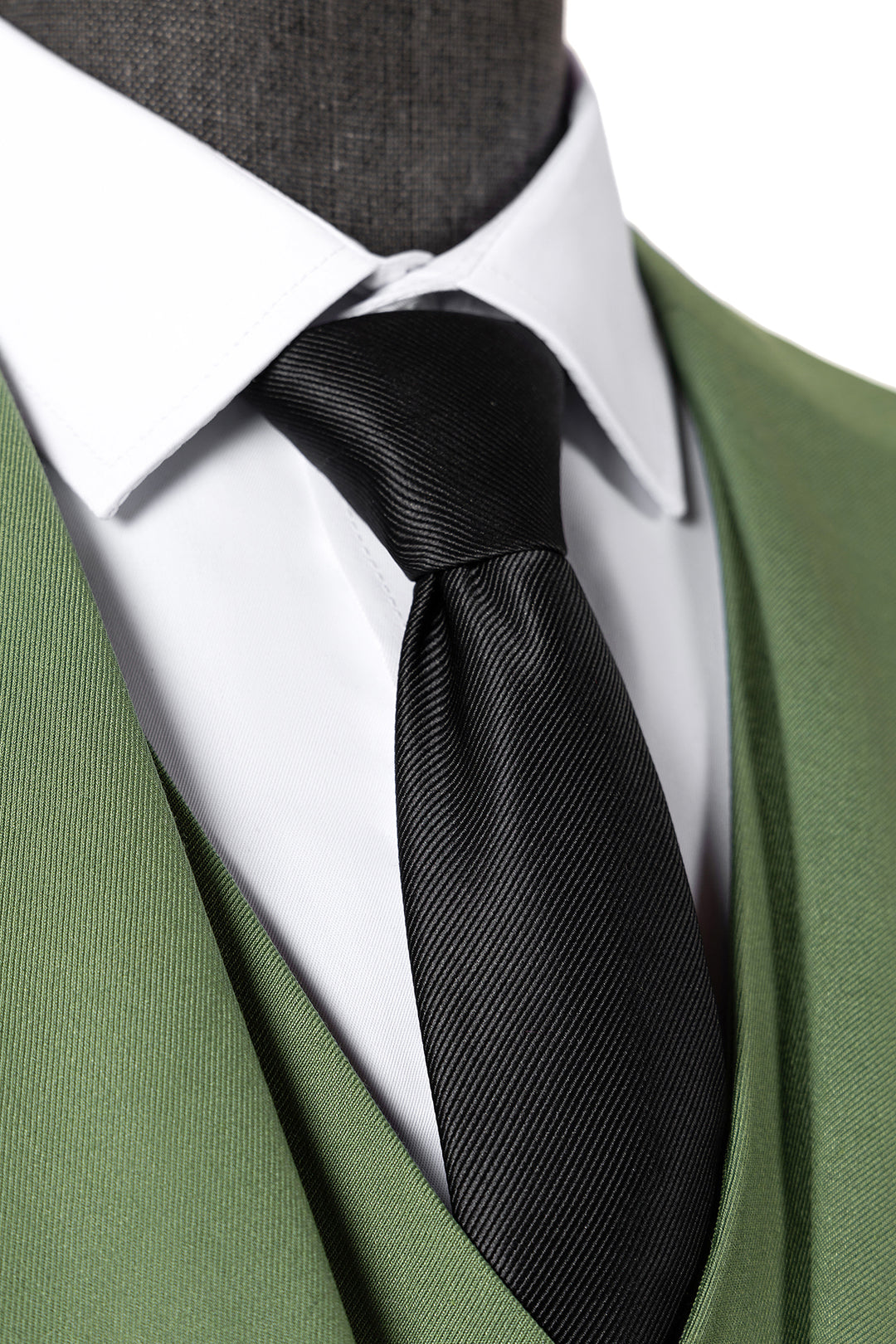 Bllmen Olive Green 3 Pieces Mens Suit Notch Lapel Tuxedos ST006