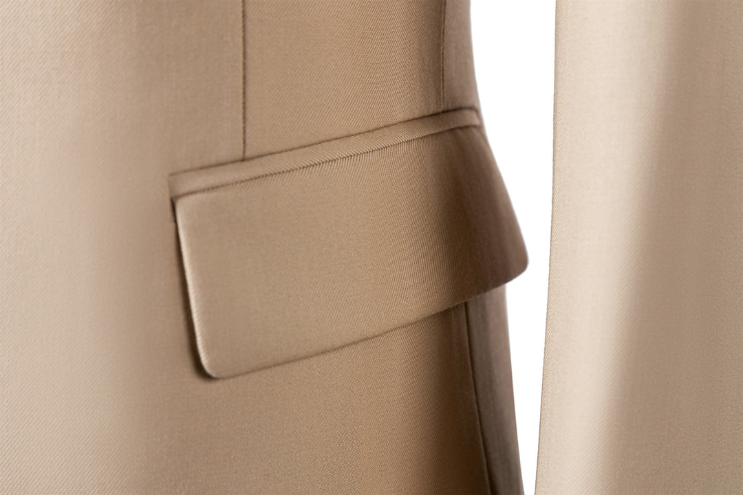 Bllmen Champagne 3 Pieces Mens Suit Notch Lapel Tuxedos ST003