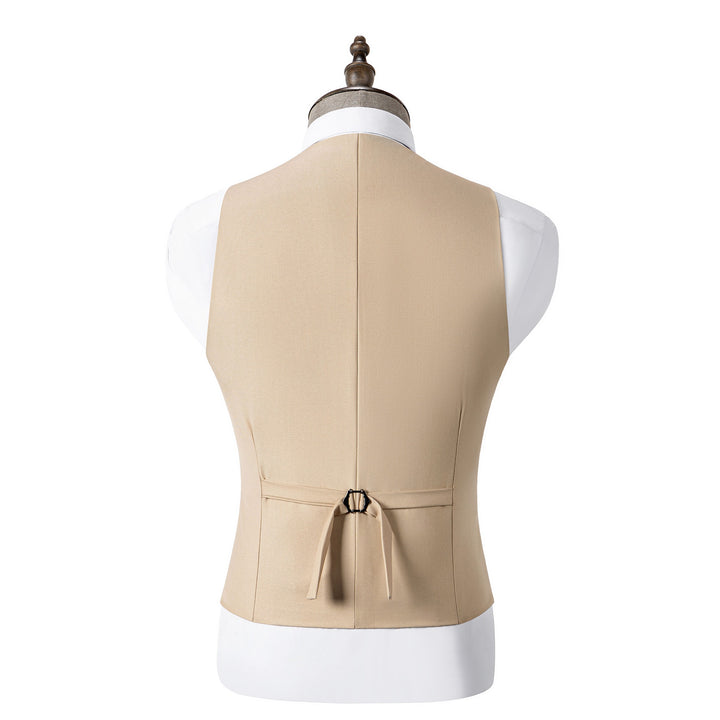 Bllmen Champagne 3 Pieces Mens Suit Notch Lapel Tuxedos ST003