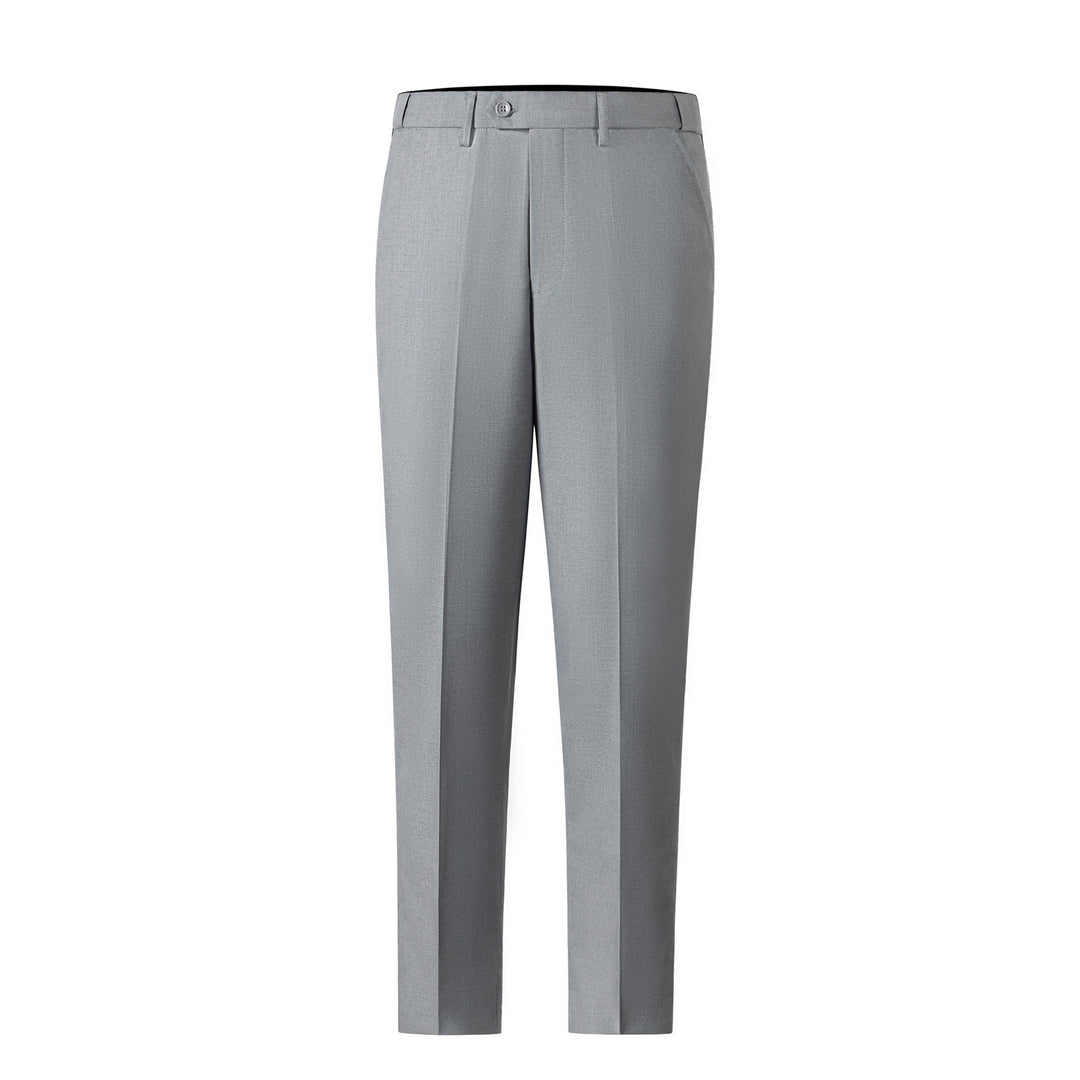 Bllmen Silver 3 Pieces Mens Suit Notch Lapel Tuxedos ST003