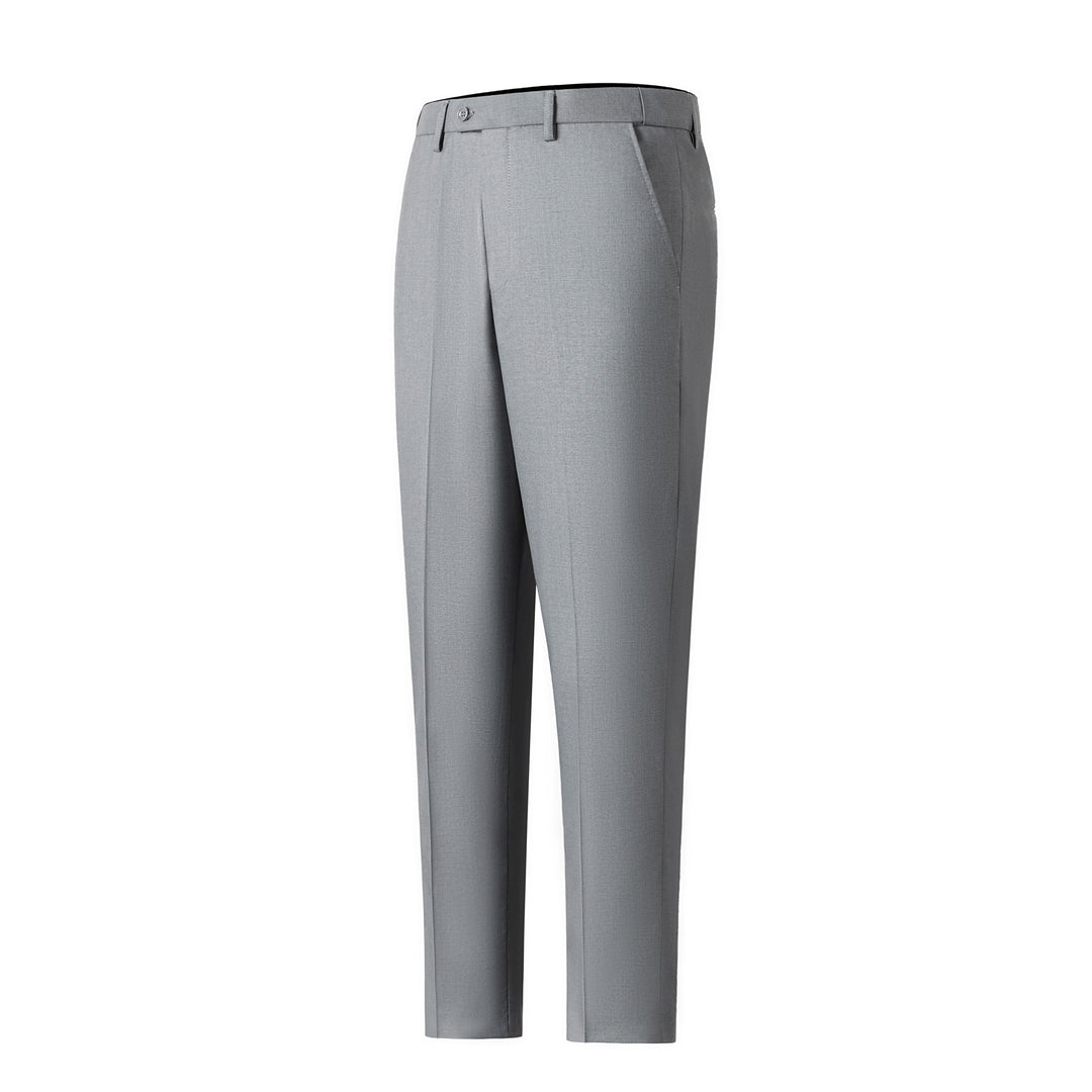 Bllmen Silver 3 Pieces Mens Suit Notch Lapel Tuxedos ST003