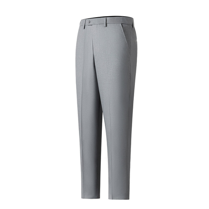 Bllmen Silver 3 Pieces Mens Suit Notch Lapel Tuxedos ST003