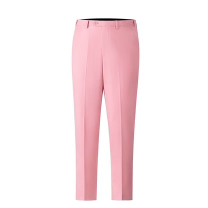 Bllmen Pink 2 Pieces Mens Suit Notch Lapel Tuxedos ST014