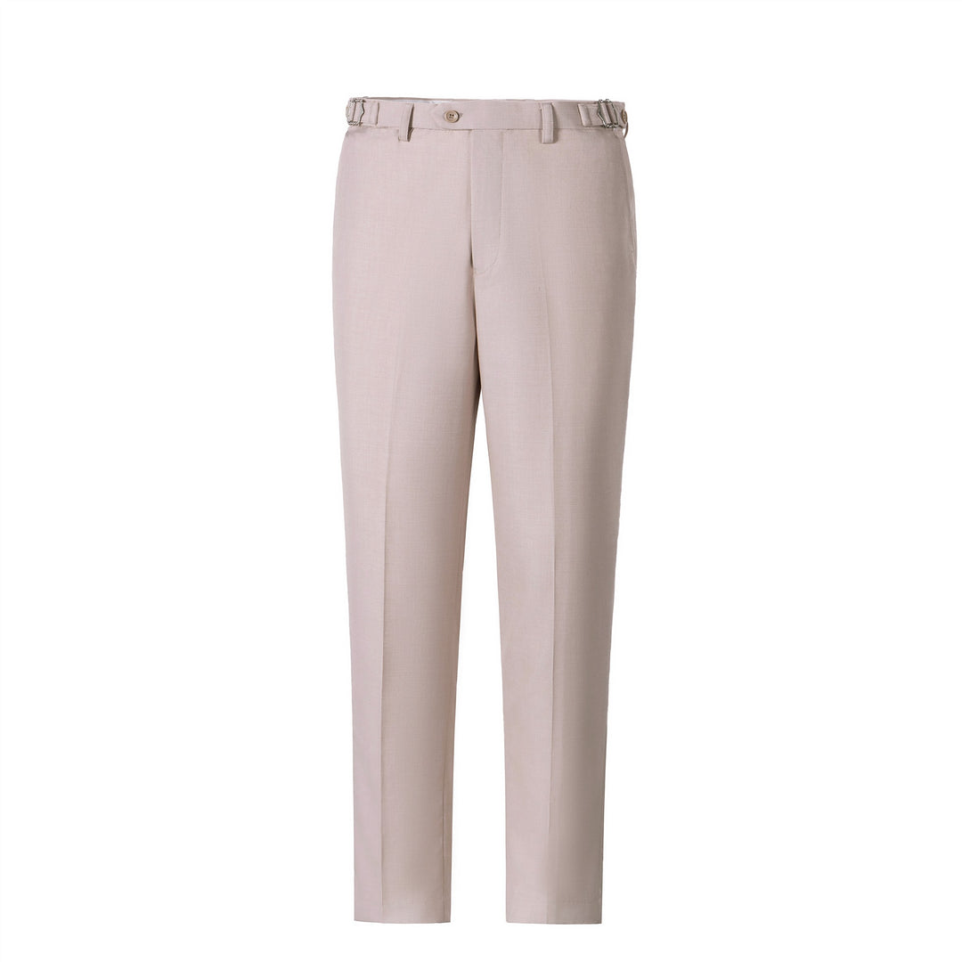 Bllmen Beige 3 Pieces Mens Suit Notch Lapel Tuxedos ST011