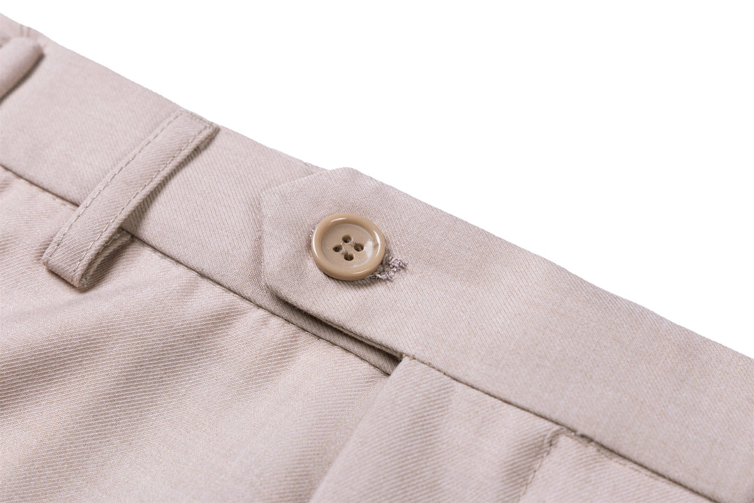 Bllmen Beige 3 Pieces Mens Suit Notch Lapel Tuxedos ST011