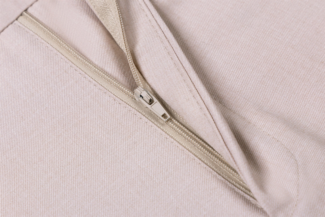 Bllmen Beige 3 Pieces Mens Suit Notch Lapel Tuxedos ST011