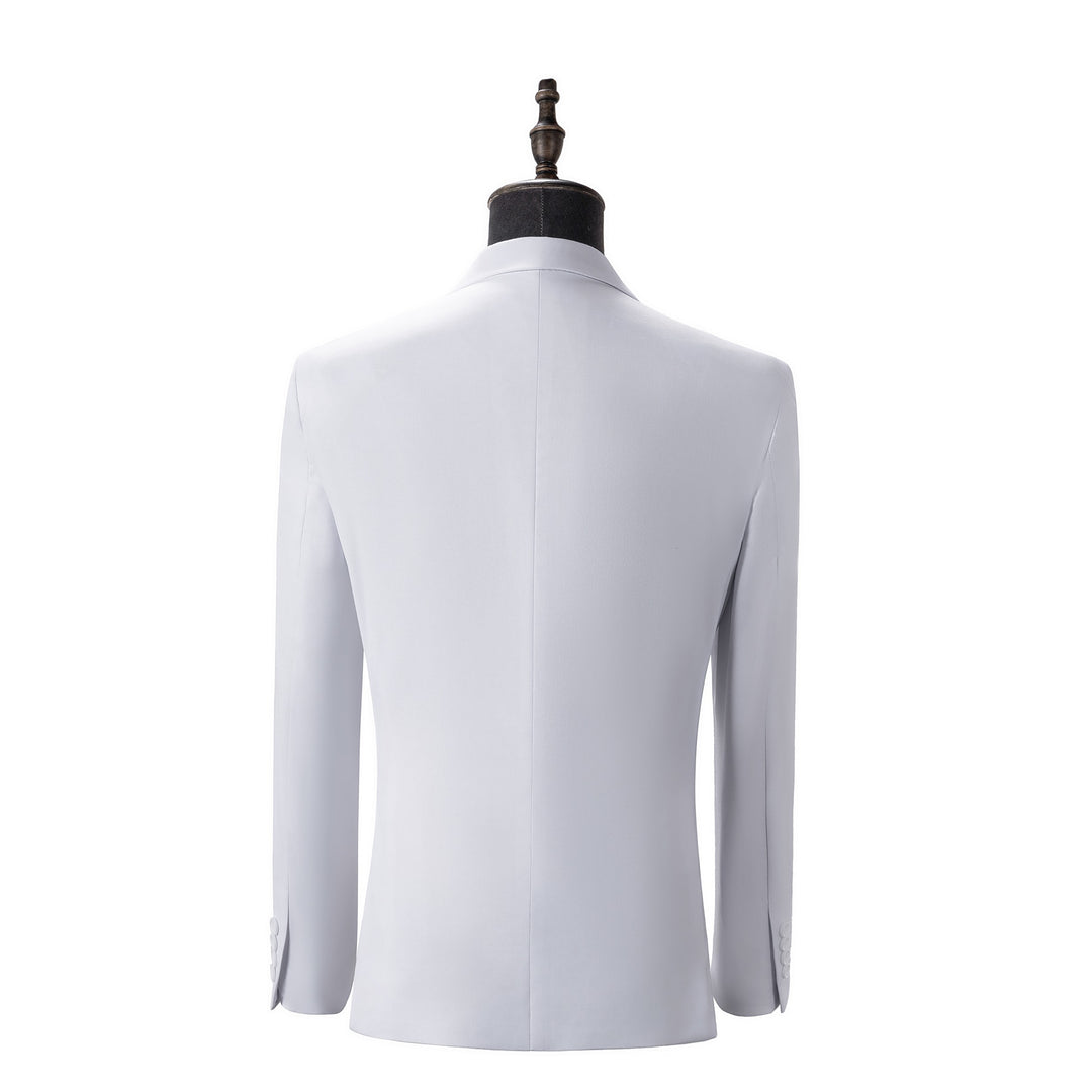 Bllmen Beige 3 Pieces Mens Suit Notch Lapel Tuxedos ST011